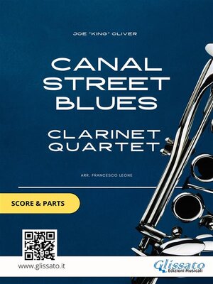 cover image of Canal Street Blues--Clarinet Quartet score & parts
